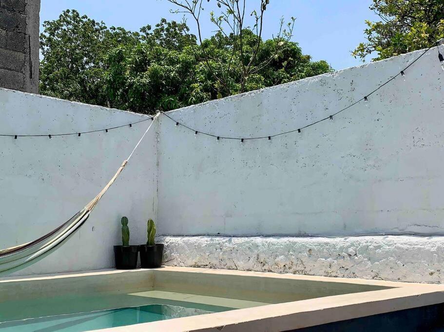 Casita Azul Colonial En El Centro De Merida. Exteriér fotografie